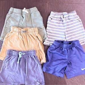 Boys Bundle 5 Pack Casual Shorts Size 3T